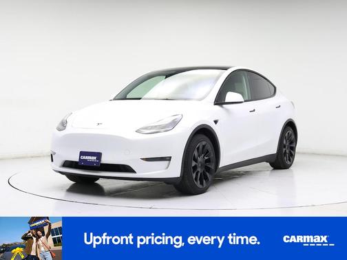 White 2021 Tesla Model Y Long Range