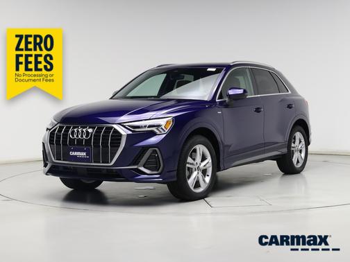 Blue 2024 Audi Q3 S-Line Premium Plus