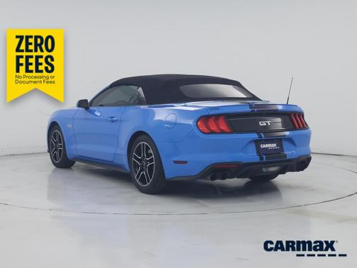 Blue 2022 Ford Mustang GT Premium