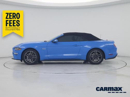 Blue 2022 Ford Mustang GT Premium