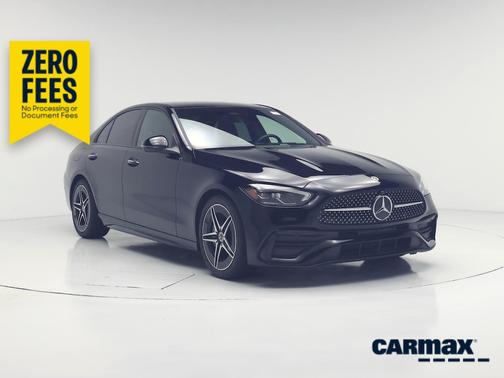Black 2023 Mercedes-Benz C-Class