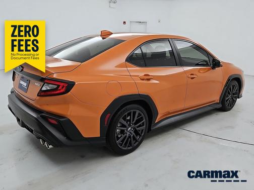Orange 2022 Subaru WRX Limited