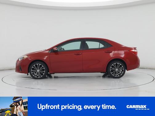 Red 2016 Toyota Corolla L