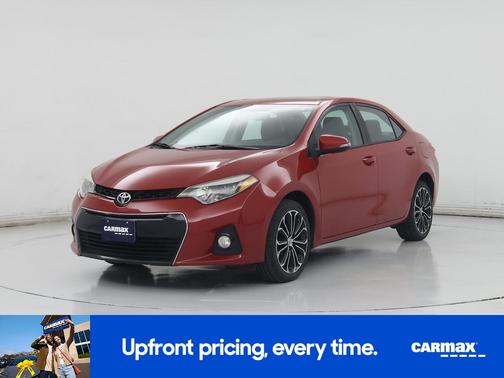 Red 2016 Toyota Corolla L