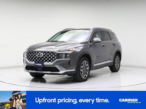 Gray 2021 Hyundai SANTA FE HEV Limited