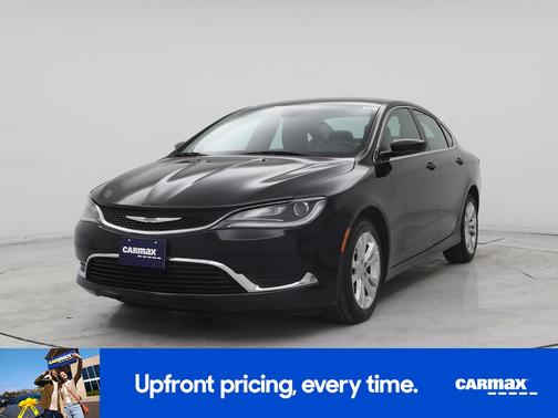 Black 2017 Chrysler 200 Limited Platinum