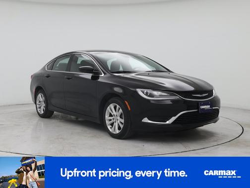 Black 2017 Chrysler 200 Limited Platinum