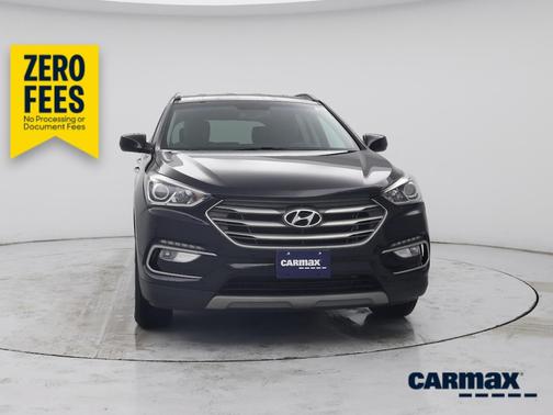 Black 2017 Hyundai Santa Fe Sport