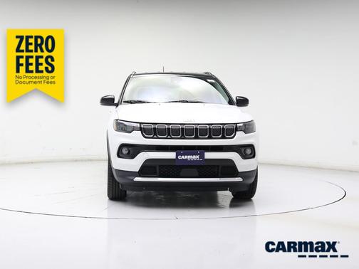White 2022 Jeep Compass Limited