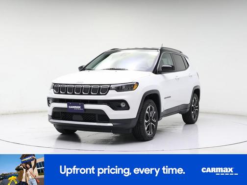White 2022 Jeep Compass Limited