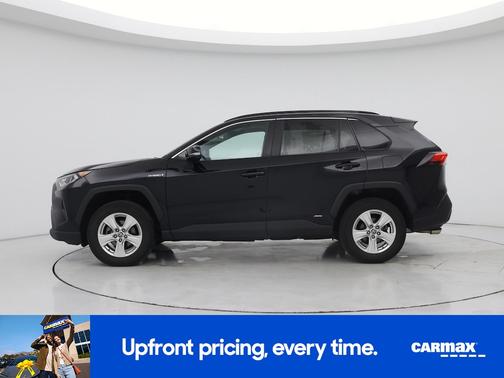 Black 2021 Toyota RAV4 Hybrid XLE
