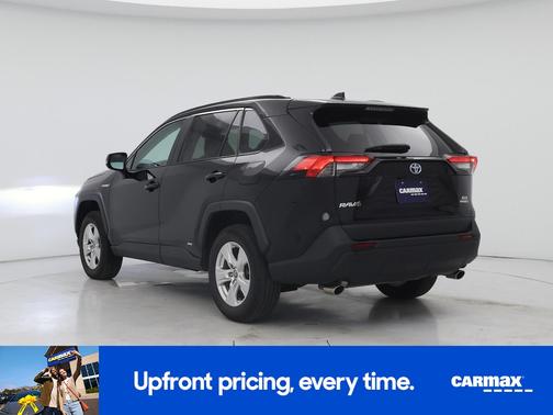 Black 2021 Toyota RAV4 Hybrid XLE