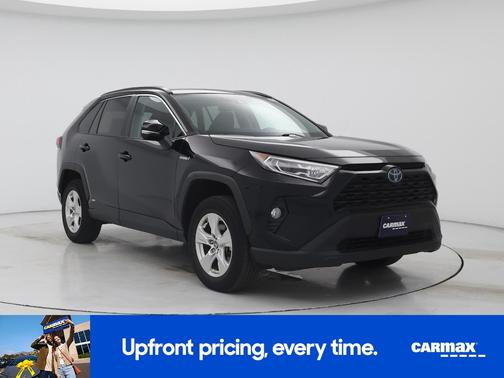 Black 2021 Toyota RAV4 Hybrid XLE