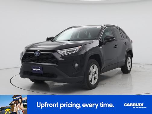 Black 2021 Toyota RAV4 Hybrid XLE