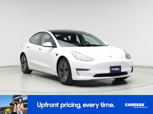 White 2021 Tesla Model 3 Long Range