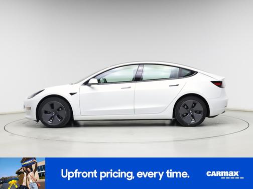White 2021 Tesla Model 3 Long Range