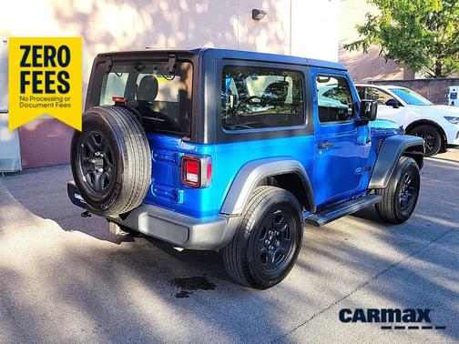 Blue 2023 Jeep Wrangler Sport