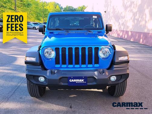 Blue 2023 Jeep Wrangler Sport