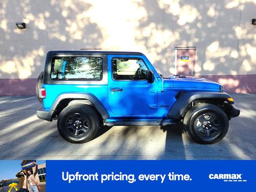 Blue 2023 Jeep Wrangler Sport
