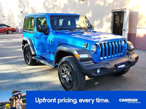 Blue 2023 Jeep Wrangler Sport