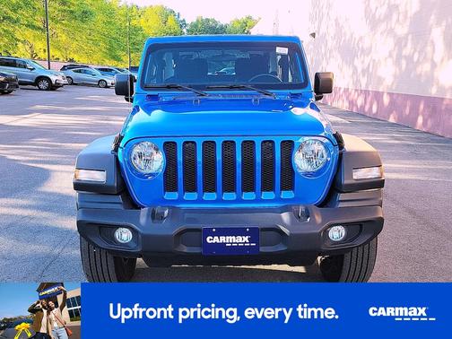 Blue 2023 Jeep Wrangler Sport