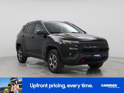 Black 2022 Jeep Compass Trailhawk