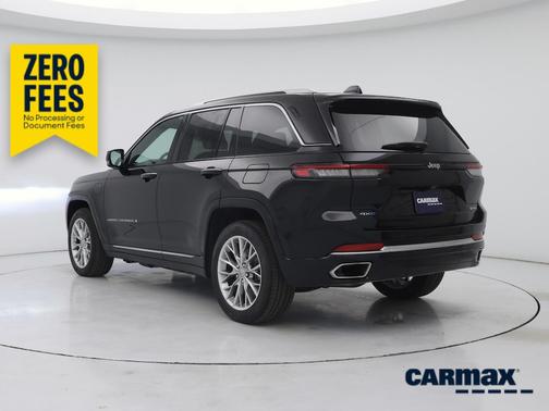 Black 2022 Jeep Grand Cherokee 4xe Summit