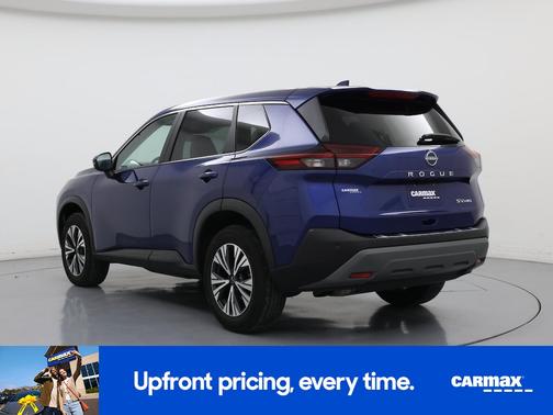 Blue 2022 Nissan Rogue SV