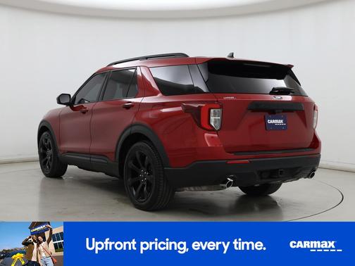 Red 2023 Ford Explorer ST-Line