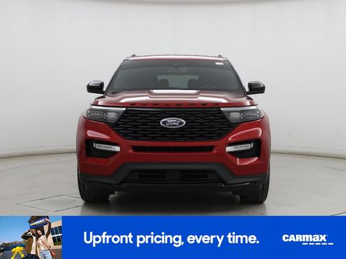 Red 2023 Ford Explorer ST-Line
