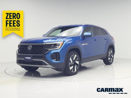 Blue 2024 Volkswagen Atlas Cross Sport SE w/Tech