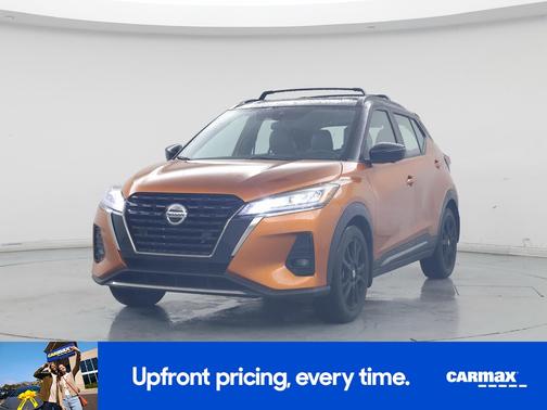 Orange 2021 Nissan Kicks SR