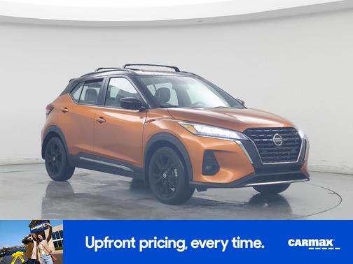 Orange 2021 Nissan Kicks SR