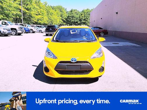 Yellow 2015 Toyota Prius c One