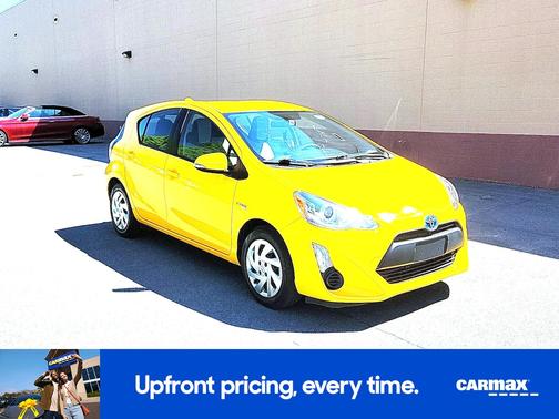 Yellow 2015 Toyota Prius c One