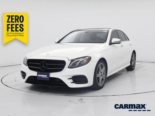 White 2017 Mercedes-Benz E-Class