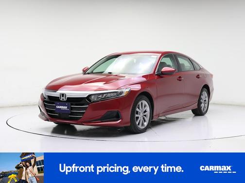 Red 2021 Honda Accord LX