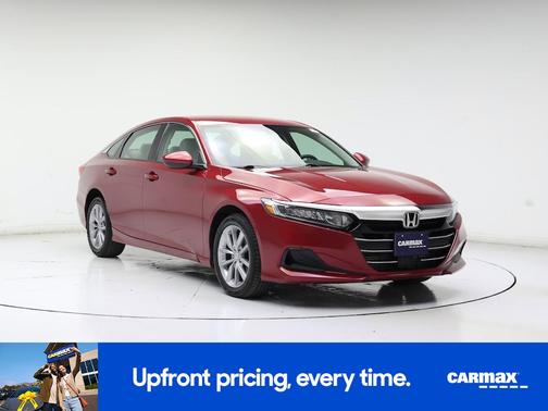 Red 2021 Honda Accord LX
