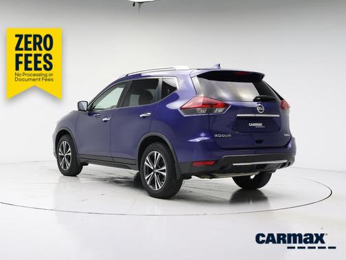 Blue 2020 Nissan Rogue SV