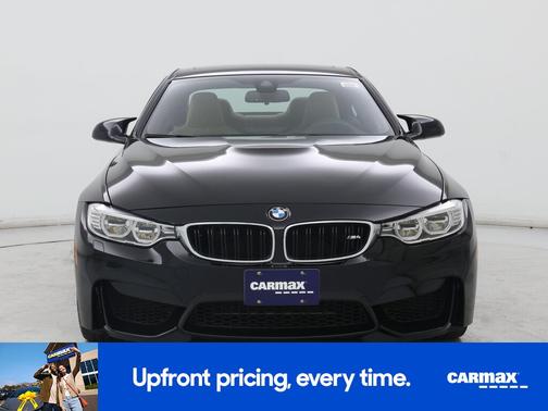 Black 2015 BMW M4