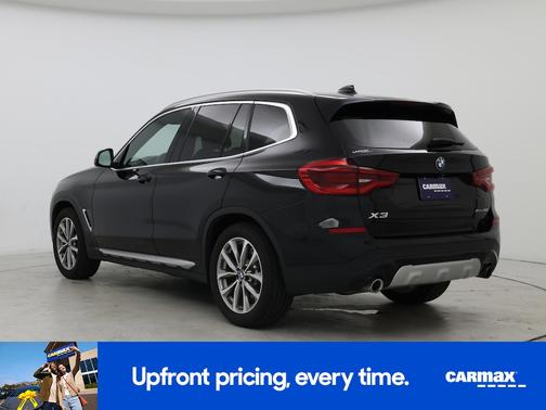 Black 2019 BMW X3 XDrive30i