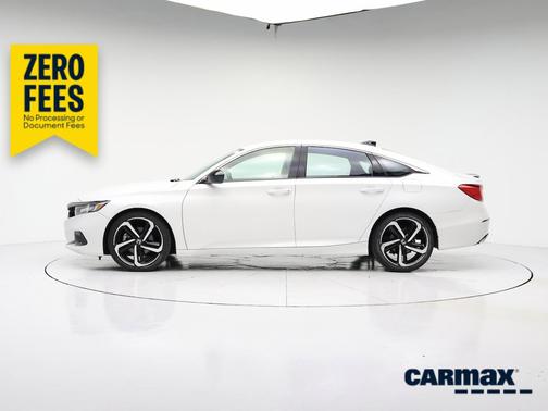 White 2022 Honda Accord Sport