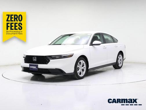 White 2025 Honda Accord LX