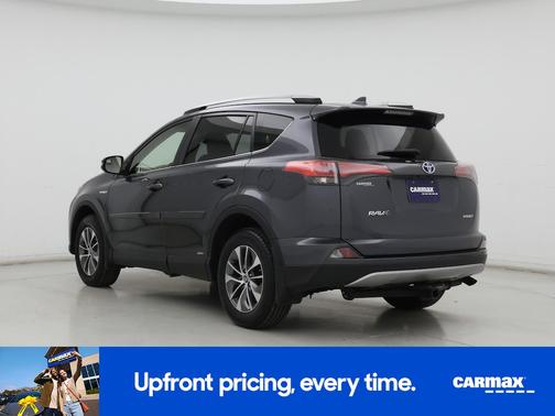 Gray 2018 Toyota RAV4 Hybrid LE
