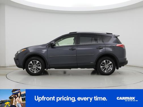 Gray 2018 Toyota RAV4 Hybrid LE