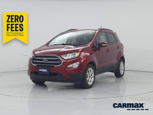 Red 2018 Ford EcoSport SE