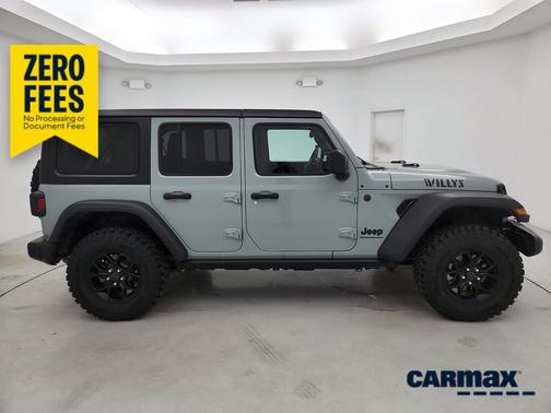 Green 2024 Jeep Wrangler Willy's