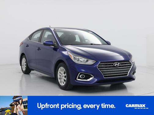 Blue 2019 Hyundai Accent SEL