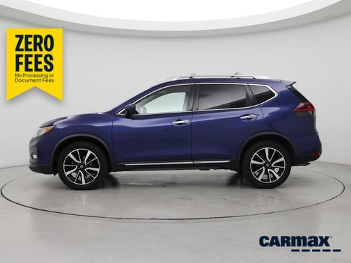 Blue 2018 Nissan Rogue SL