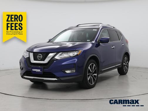 Blue 2018 Nissan Rogue SL